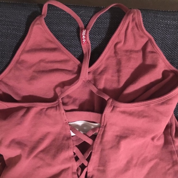 Hard Tail Tops - Hard Tail lattice back barre yoga top, size L Hard Tail Tops - Hard Tail lattice back barre yoga top, size L
